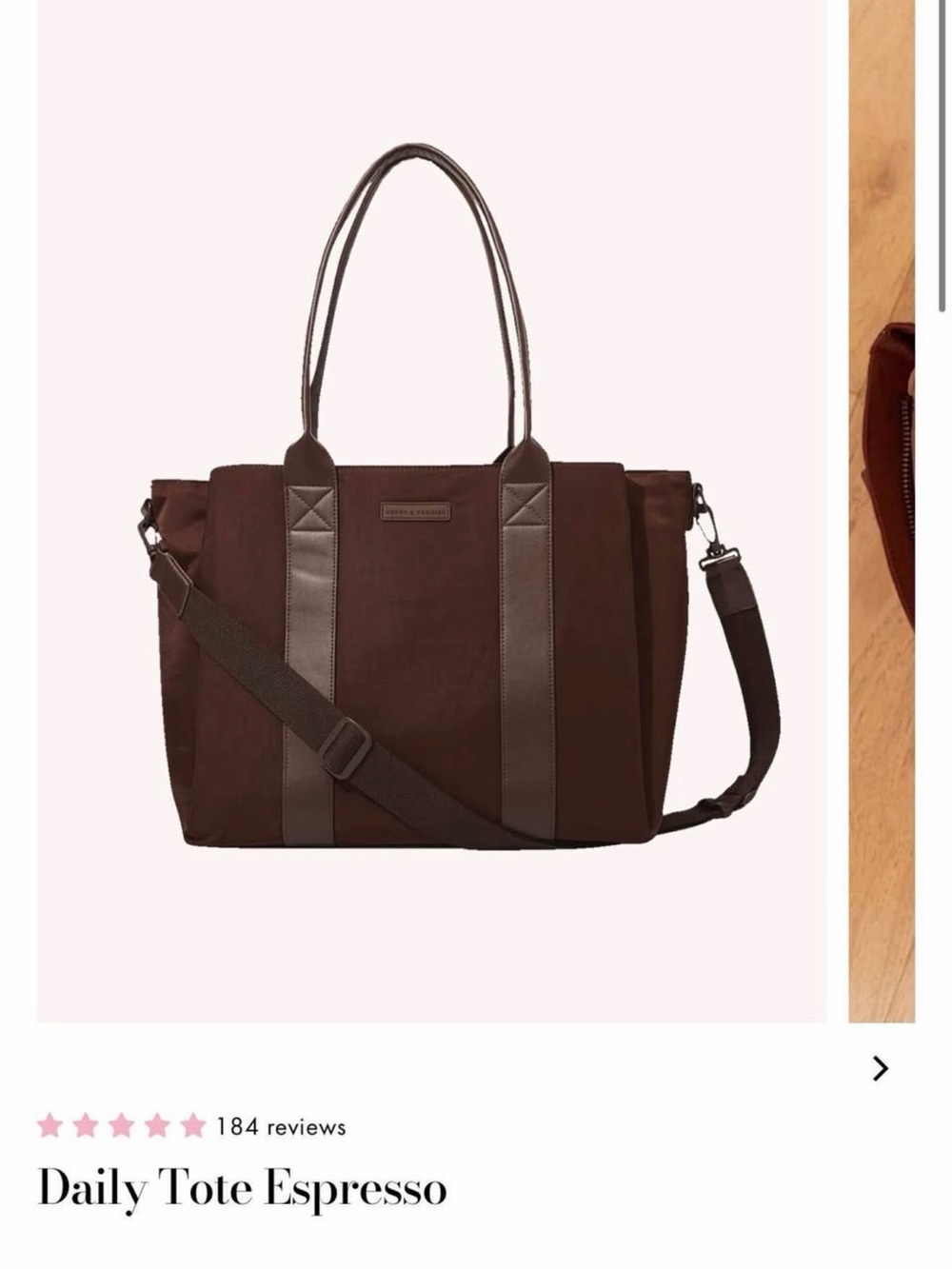 Poppy and Peonies Daily Tote
